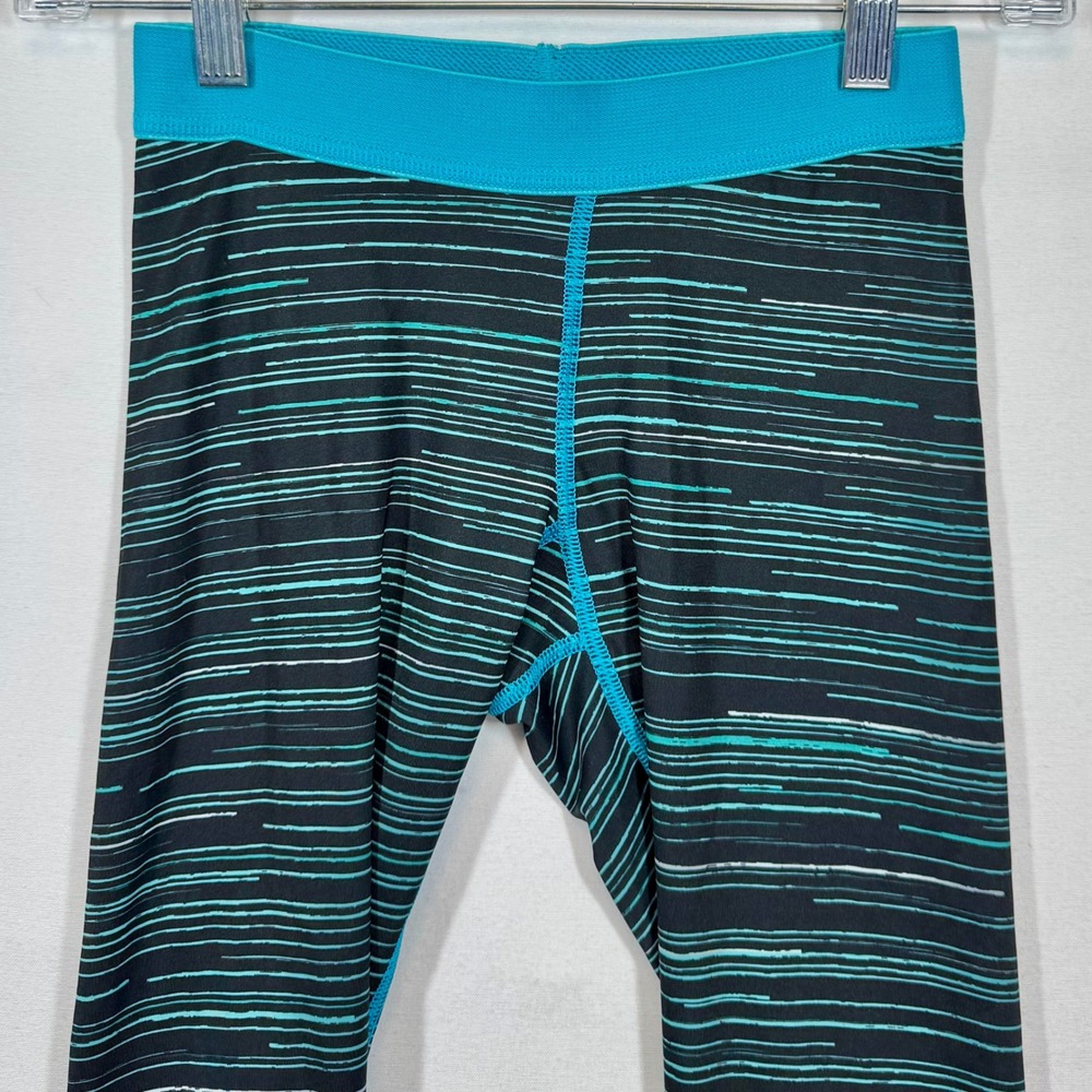 Champion DUODRY Capri Leggings Athletic Activewear Striped‎ Sz XS